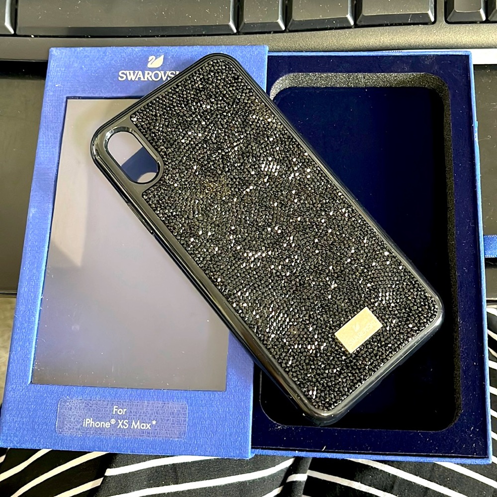 Swarovski Blk Bling Case